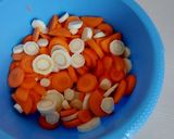 Tejfölös bableves recept fázis 1 fotója