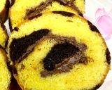 Foto langkah ke 7 dari resep Bolu Gulung selai Nutella.