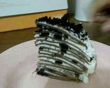Foto langkah ke 10 dari resep Vanilla Oreo Milles Crepes.