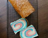 Foto langkah ke 9 dari resep Tawar Swirl (dg metode yudane).