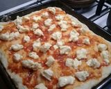 Foto del paso 5 de la receta: Pizza cubierta de batata rallada frita