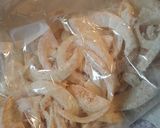 A picture of step 2 of Onion Hashbrowns/Cakes.