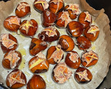 Foto del paso 3 de la receta: Castañas asadas con la freidora de aire