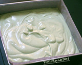 Foto langkah ke 4 dari resep Ogura Cake Green Tea Selembut Kapas.