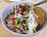 Foto langkah ke 5 dari resep Ayam suir sambal matah ricebowl.