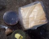 Foto langkah ke 1 dari resep 537. Roti Panggang Selai Coklat.