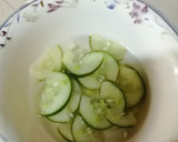 A picture of step 2 of Pickled cucumber.