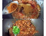 A picture of step 5 of Dal Makhani.