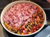Padlizsános, paradicsomos marha a fekete öves menüm fogyás alatt