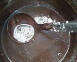 Foto langkah ke 2 dari resep Puding coklat with vla cokelat.