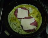Foto del paso 6 de la receta: Omelette de salame y queso a la provenzal