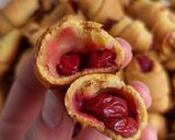Фото кроку 6 до ПХ Рогалики з вишнями🍒.