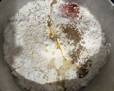 A picture of step 1 of Tikhat poori for Aashadh month.
