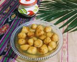 A picture of step 6 of Bengali Rosh Bora / Sweet Lentil Dumplings.