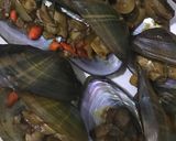 Foto langkah ke 5 dari resep Kerang tumis Saos Tiram.