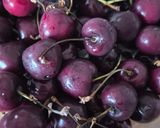 A picture of step 1 of Cherry Clafoutis.