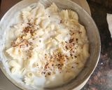 A picture of step 8 of White Sauce Pasta.