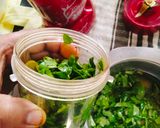 A picture of step 2 of Spinach Gooseberry Juice (palak Amla Juice).