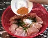 A picture of step 2 of Southern Fried Chicken.