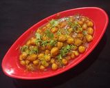 A picture of step 6 of Punjabi Chole.