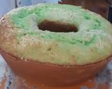 Foto langkah ke 7 dari resep Bolu (putih telur) pandan keju.