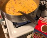 A picture of step 4 of Crawfish Monica / or easy crawfish pasta.