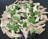 Foto del paso 2 de la receta: Pasta con sobras de pavo asado