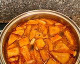 Hình bước làm 4 của món Bún huế chay