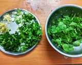 A picture of step 1 of One pot chicken green rice.