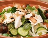 A picture of step 4 of Lebanese Fattoush with Pomegranate Molasses.