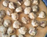 Gambar langkah 12 resipi Meatballs In Creamy Sauce.