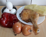 Foto del paso 1 de la receta: Tarta de pollo fácil