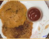 A picture of step 6 of Rice Chilla.