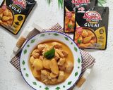 Foto langkah ke 3 dari resep Gulai Ayam Kentang Praktis.
