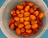 Foto del paso 6 de la receta: Mis kinotos en una jalea que conseguí sine esperarlo