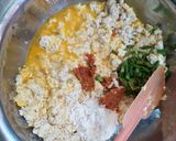 Foto langkah ke 3 dari resep Dadar Tahu Jagung.