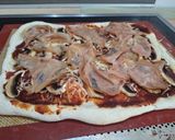 Une image de l'étape 3 de Pizza mortadelle.