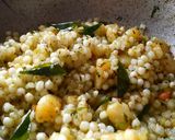 A picture of step 3 of Quick breakfast recipe| Sabudana khichdi.