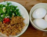 Foto langkah ke 1 dari resep Lobak kering tumis telur(Lopok khan chau tan).