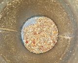 A picture of step 2 of Dahi Boondi Chaat.