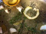 Mejillones en escabeche de cítricos 
