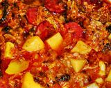 Kelkáposzta főzelék csípős, füstölt kolbásszal recept fázis 15 fotója