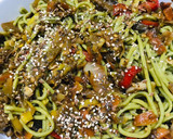 Foto del paso 4 de la receta: Spaghettis vegetarianos ♥️