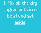 A picture of step 1 of Simple pancakes.