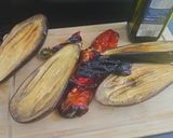 Baba ganoush padlizsánkrém füstön sütve recept fázis 3 fotója