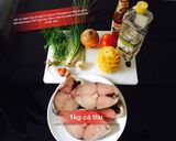 Hình bước làm 1 của món Cá thu sốt chua ngọt