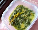 Foto langkah ke 5 dari resep Sayur daun singkong teri santan.