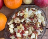 A picture of step 2 of Fruit chaat.