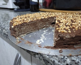 Foto del paso 5 de la receta: Tarta de obleas con Nutella y almendras😋