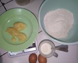 Foto langkah ke 1 dari resep Donat Kentang Salju (Donat kentang metode Autolysis,empuk,menul).